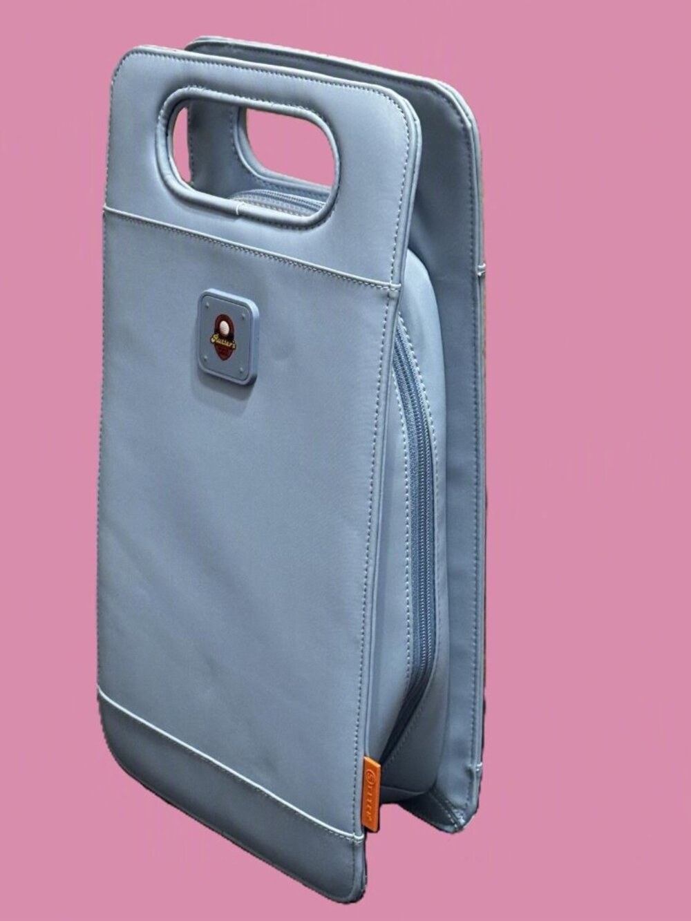 Stitch Golf x Rutter's Children's Charity Zippered Wine Tote, Blue, Circa 2024